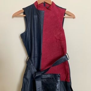 Leather Party Tunic